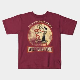 Will Kill You Grunge Texture Kids T-Shirt